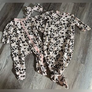 Mud Pie Pink Leopard Outfits